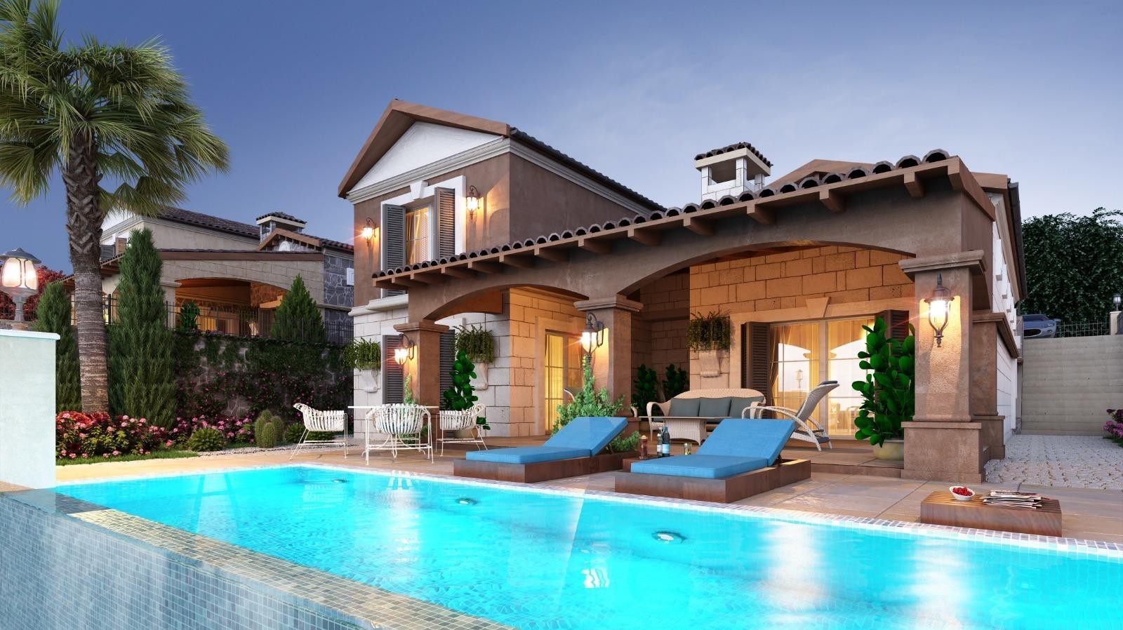 4+1 VILLAS, YOUR NEW LIVING SPACE, FAR FROM CITY LIFE AND INTERNATIONAL WITH NATURE